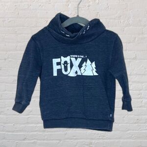 Okaidi 'Where Is The Fox?' Mock Neck Sweater​
